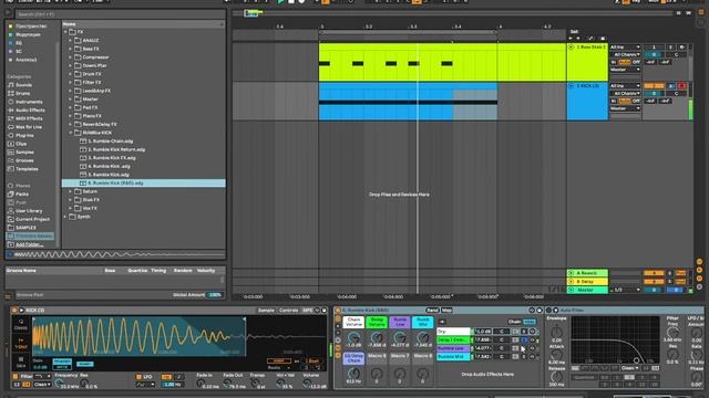 Создание реков в Ableton live, а также синтез без заморочек в Serum. смотреть онлайн