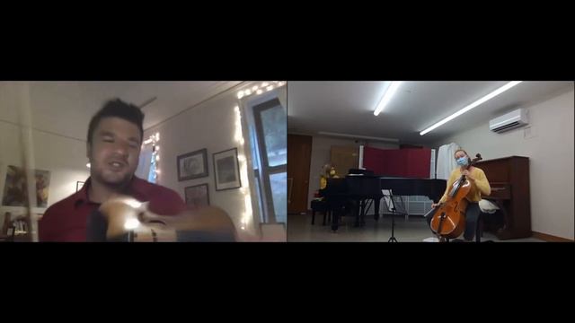 Curtis Stewart - "Lament" for cello and piano Workshop Premiere part 1 смотреть онлайн