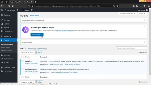 2. Instalar el tema Astra y Astra Pro Addon смотреть онлайн
