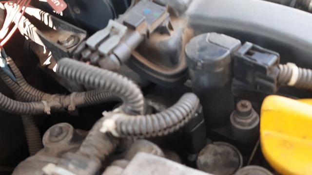 renault laguna 2 F4R посторонний звук при запуске на холодном двс смотреть онлайн