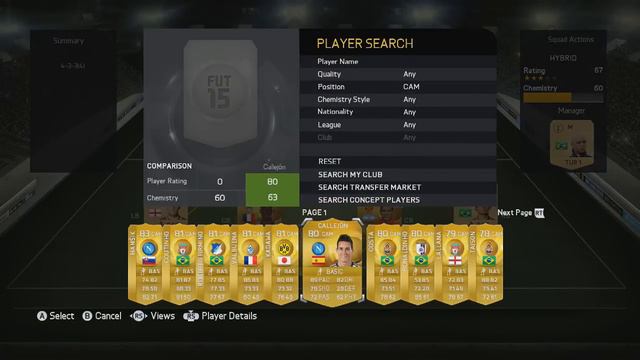 FIFA 15 - 50K RONALDINHO HYBRID SQUAD BUILDER (FIFA15 Ultimate Team) смотреть онлайн