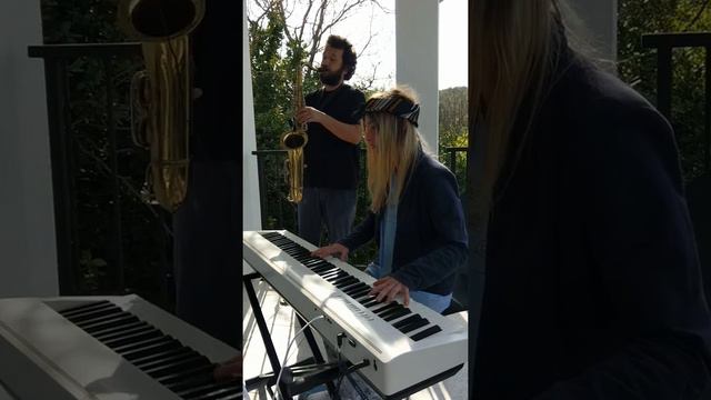 Piano And Saxophone Duet Lana Del Rey - Summertime Sadness Cover