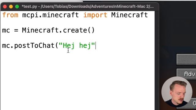 Programmera i Minecraft med Python - Så gör du! смотреть онлайн