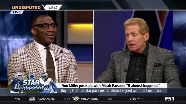 UNDISPUTED | Shannon react to Von Miller posting pics With Micah: "It happened" смотреть онлайн