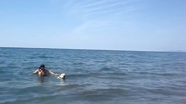 САО Зангар Ата. Первое купание в Чёрном море. Сухум. Абхазия. смотреть онлайн