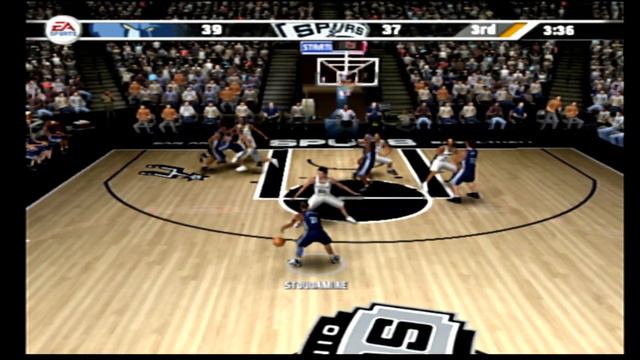 NBA Live 07 Spurs vs Grizzlies смотреть онлайн
