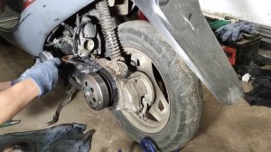 Настройка и тюнинг вариатора на примере мопеда Honda tact.