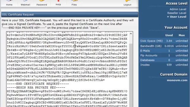 How to create an SSL certificate in DirectAdmin смотреть онлайн
