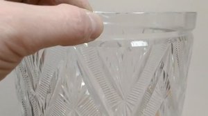 хрустальная ваза