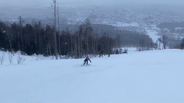 Горный воздух / Зима на Сахалине / сноуборд смотреть онлайн