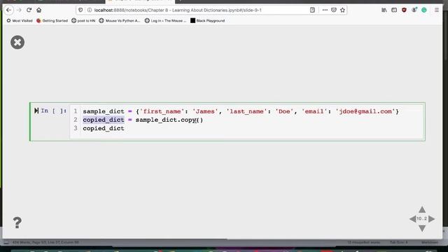 Python 101 - Learning About Dictionaries смотреть онлайн