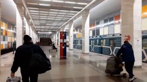 Москва 3391 станция метро Саларьево осень день