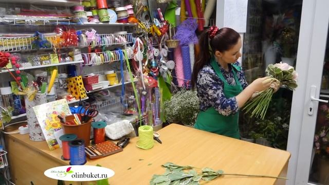 Как сделать свадебный букет своими руками из роз и питтоспорум илан смотреть онлайн