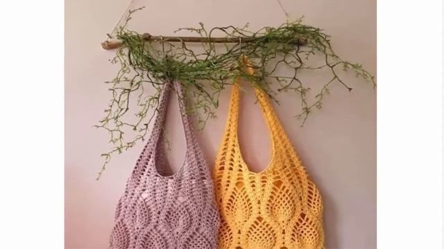 Сумка-авоська Вязание крючком