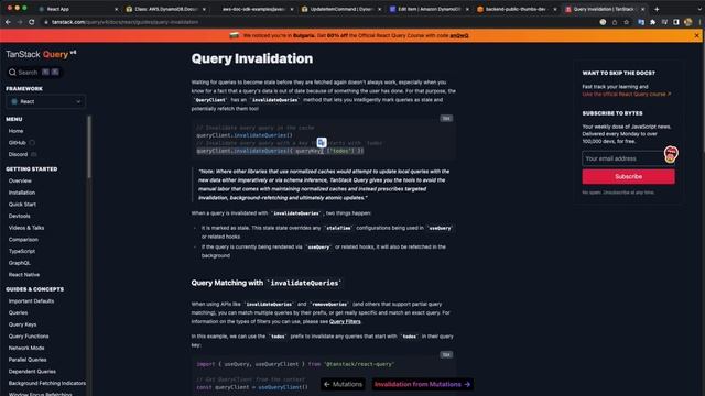 Use React.js with AWS Serverless to update DynamoDB смотреть онлайн