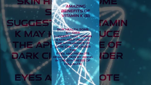 AMAZING BENEFITS of Vitamin K 8 смотреть онлайн