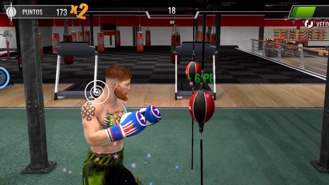 Real Boxing 2 ?, Improving Boxer's Speed In The Gym (Game)