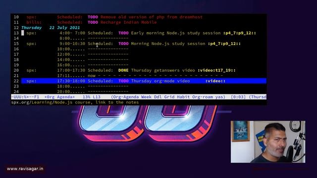Org-mode - Reschedule tasks from agenda смотреть онлайн