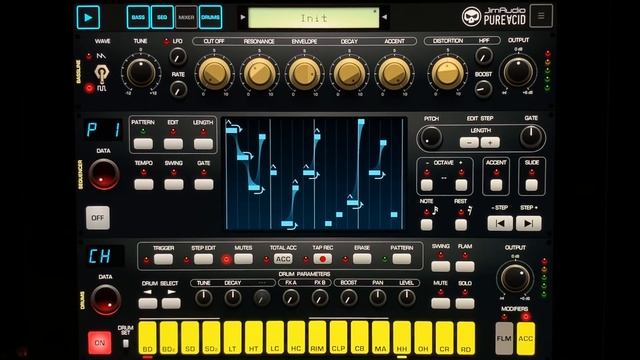 JimAudio - Pure Acid для iOS | Flow Form смотреть онлайн