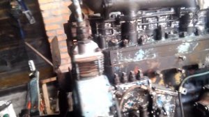 Мойка двигателя трактора МТЗ