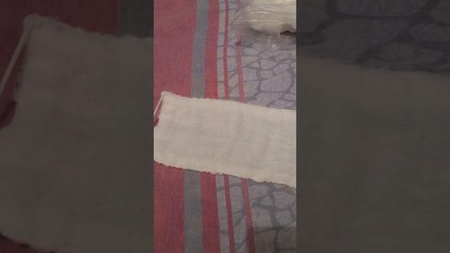 Марлевая Маска своими руками с пропаркой утюжком смотреть онлайн