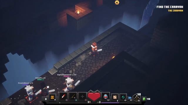 Getting the Band Together! - Minecraft Dungeons Part 1 смотреть онлайн