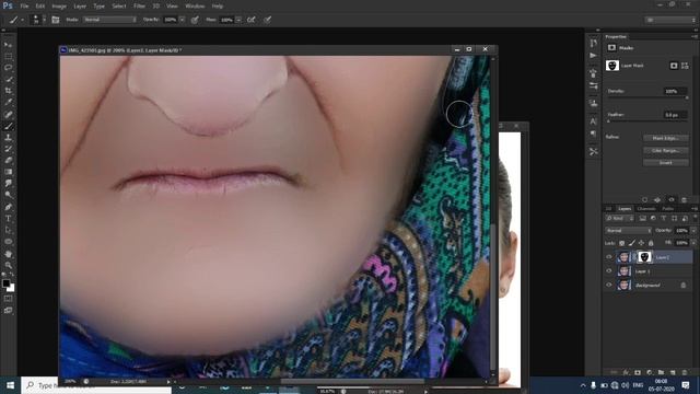 Old Lady Made Young Lady Photoshop Tutorial | Kisi bhi Old Age ko Young Age Banayen | Hindi Urdu смотреть онлайн
