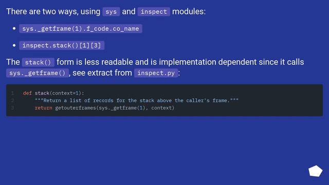 Getting the caller function name inside another function in Python? смотреть онлайн