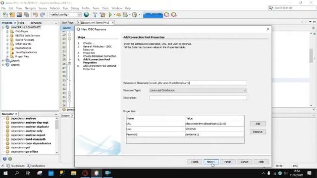 Pool de Conexiónes JPA con Oracle en Apache Net-Beans смотреть онлайн