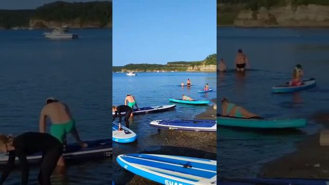 Прогулки на сап досках.Владивосток. Сап премиум . Sup Premium.