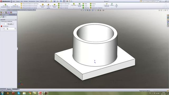 Solidworks 2012. Фотореалистичный рендер. (часть 1) смотреть онлайн