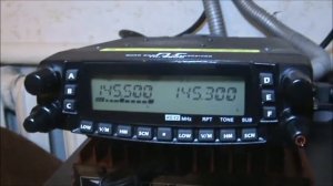 Зажигаем лампу и тест ТУТ 9800 Радиостанции на 145.500