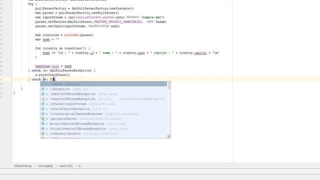 Android Studio - (Kotlin) XML Parsing смотреть онлайн