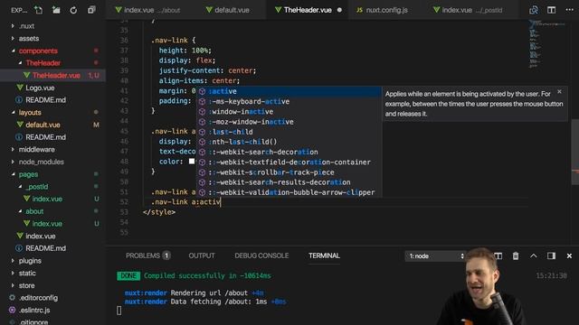 The Frontend | Nuxt.js & Storyblok - Building a Complete Blog смотреть онлайн