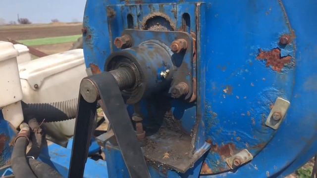 Сеялка УПС 8 подготовка к посадке подсолнечника