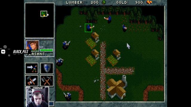 Прохождение Warcraft: Orcs & Humans. Кампания людей. Миссия 1 | Human compaign mission 1 смотреть онлайн