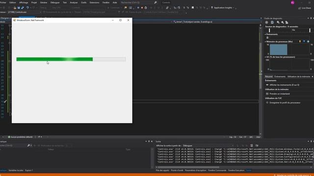 ProgressBar et Timer en C# смотреть онлайн