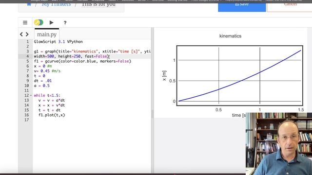 Python Physics Lesson 3: Graphs and Stuff смотреть онлайн