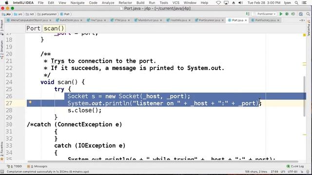 port scanner in java смотреть онлайн