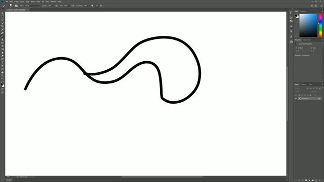 How To Create Smooth Lines In Photoshop - Brush Smoothing