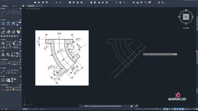 AutoCAD | Intermediate Level | Exercise 1 смотреть онлайн