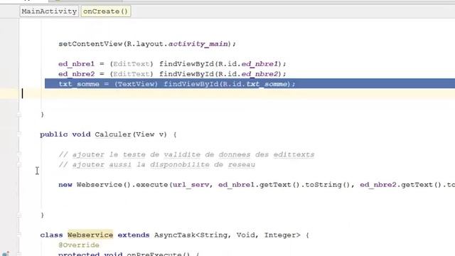 Communication entre android et j2ee servlet et JSON смотреть онлайн