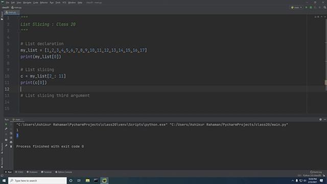 Python Bangla Tutorial 20 | List Slicing смотреть онлайн