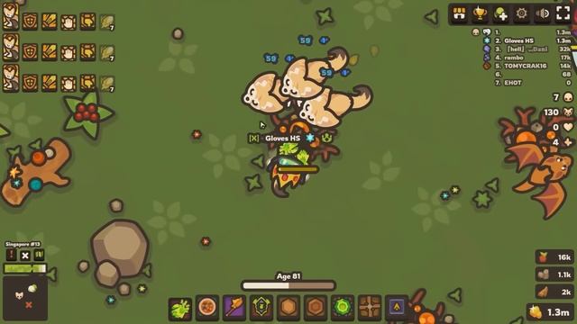 Taming.io NEW Gloves Vs All Bosses - 2M Highscore