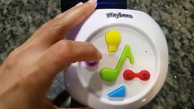 Playbees baby sound and night light projector, nature music and lullabies, nursery room decor смотреть онлайн