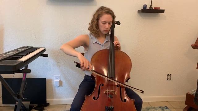 G major - 2 Octave Scale - Cello смотреть онлайн