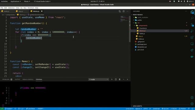 useMemo | Hooks | React basics Tut#7 | Tamil смотреть онлайн