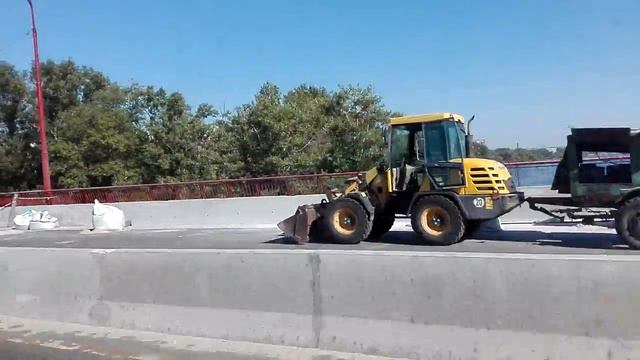 Новый мост в Днепре. Ремонт по состоянию на 20.09.18 смотреть онлайн