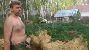 Соломенное земледелие. 2 сезон 1 часть раскатка соломы Ivan Boyarintsev