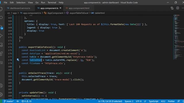 Convert HTML table to Excel Spreadsheet | Angular Example смотреть онлайн